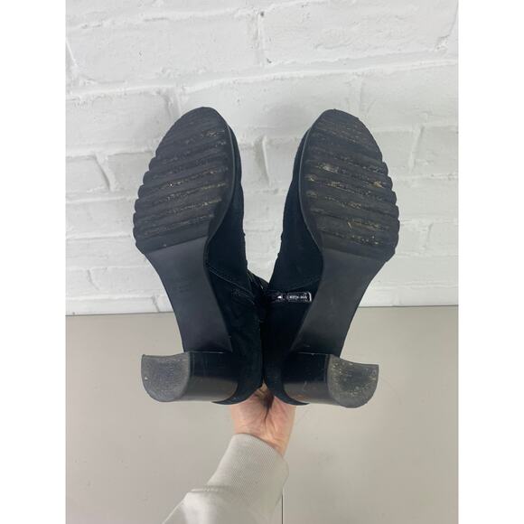 Blondo Women's Reilly Waterproof Boots Block Heel Almond Toe Black Size 9.5M - Picture 5 of 8